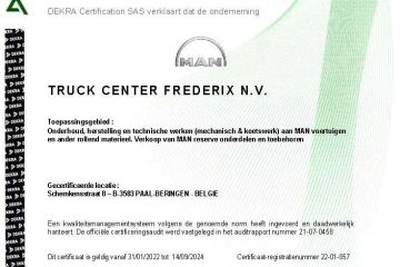 Certificat ISO 9001v2015 NL