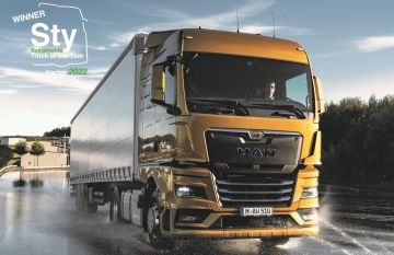 De MAN TGX nu ook “Sustainable Truck of the Year 2022"